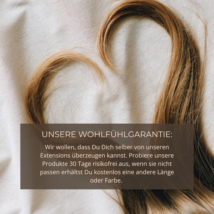UNSICHTBARE PREMIUM HAAR EXTENSIONS GLATT - 35/40/55cm