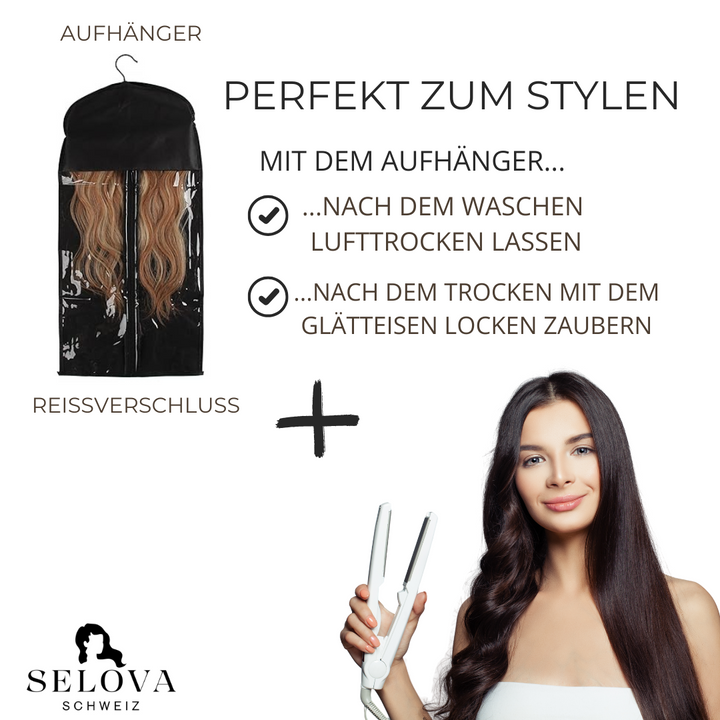 Extensions Pflegeset- Bag & Hanger