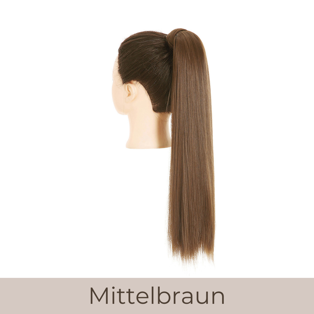 PONYTAIL EXTENSIONS GLATT 60 & 80cm