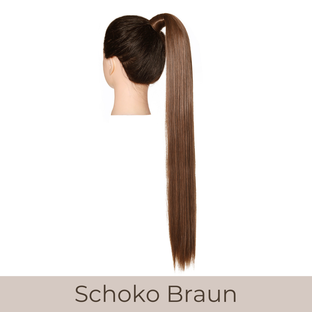 PONYTAIL EXTENSIONS GLATT 60 & 80cm