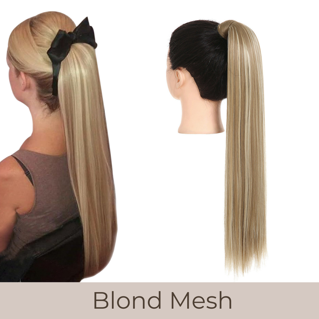 PONYTAIL EXTENSIONS GLATT 60 & 80cm