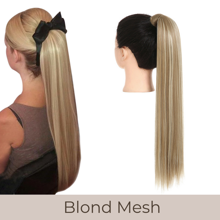 PONYTAIL EXTENSIONS GLATT 60 & 80cm