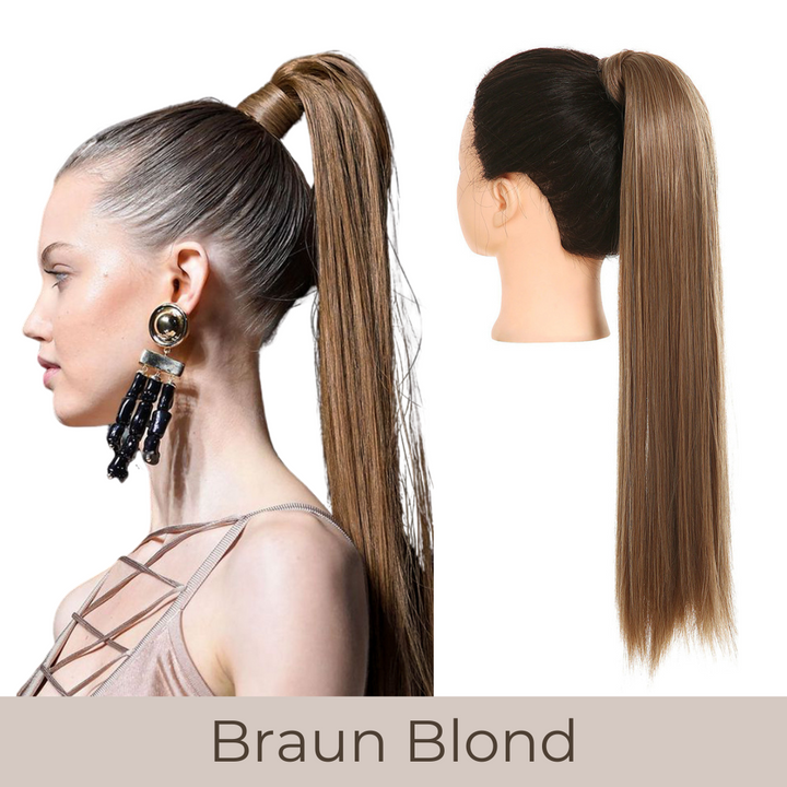 PONYTAIL EXTENSIONS GLATT 60 & 80cm