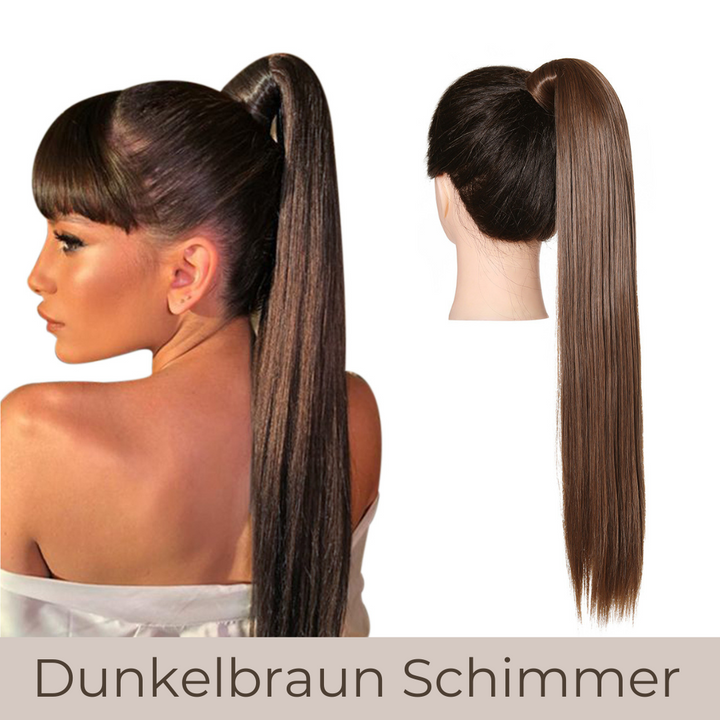 PONYTAIL EXTENSIONS GLATT 60 & 80cm