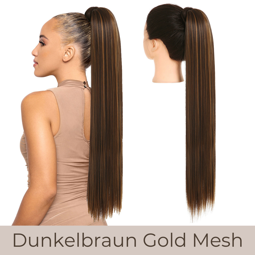 PONYTAIL EXTENSIONS GLATT 60 & 80cm