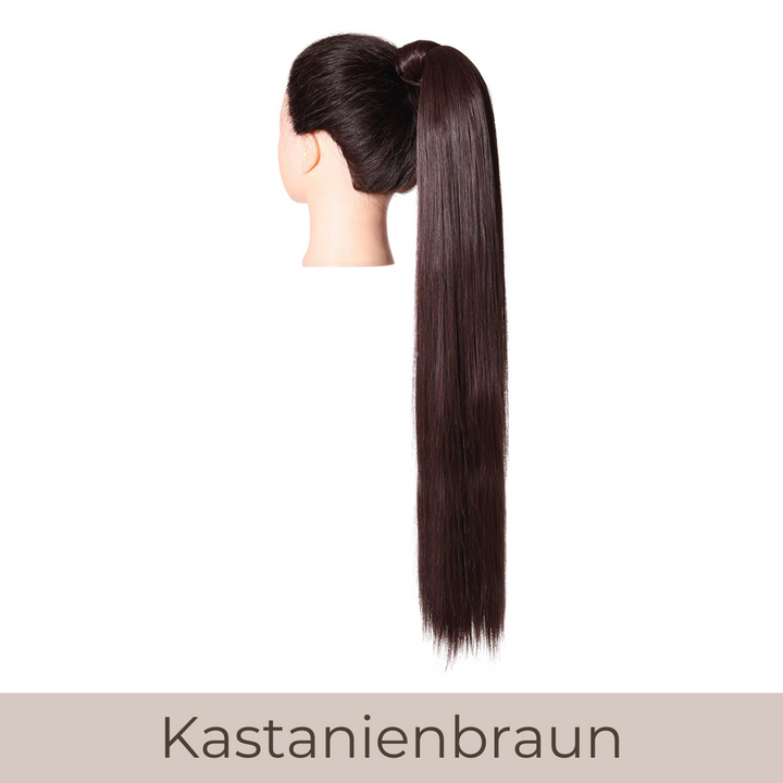 PONYTAIL EXTENSIONS GLATT 60 & 80cm
