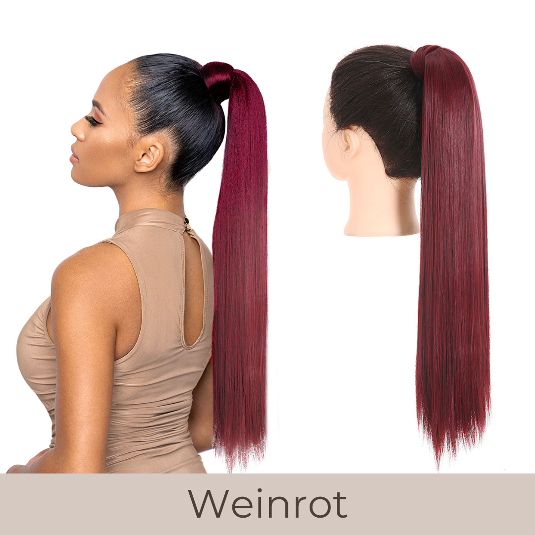 PONYTAIL EXTENSIONS GLATT 60 & 80cm