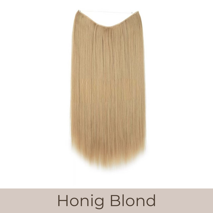 UNSICHTBARE PREMIUM HAAR EXTENSIONS GLATT - 35/40/55cm