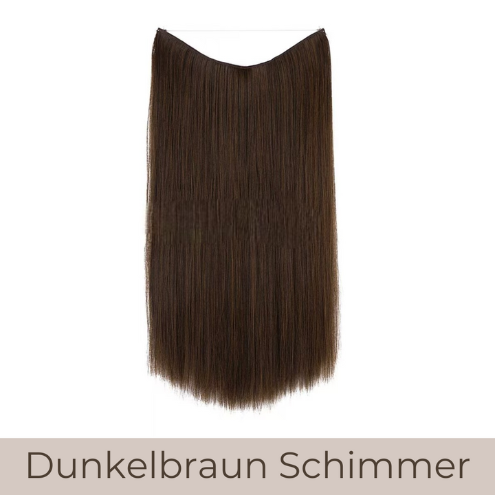 UNSICHTBARE PREMIUM HAAR EXTENSIONS GLATT - 35/40/55cm