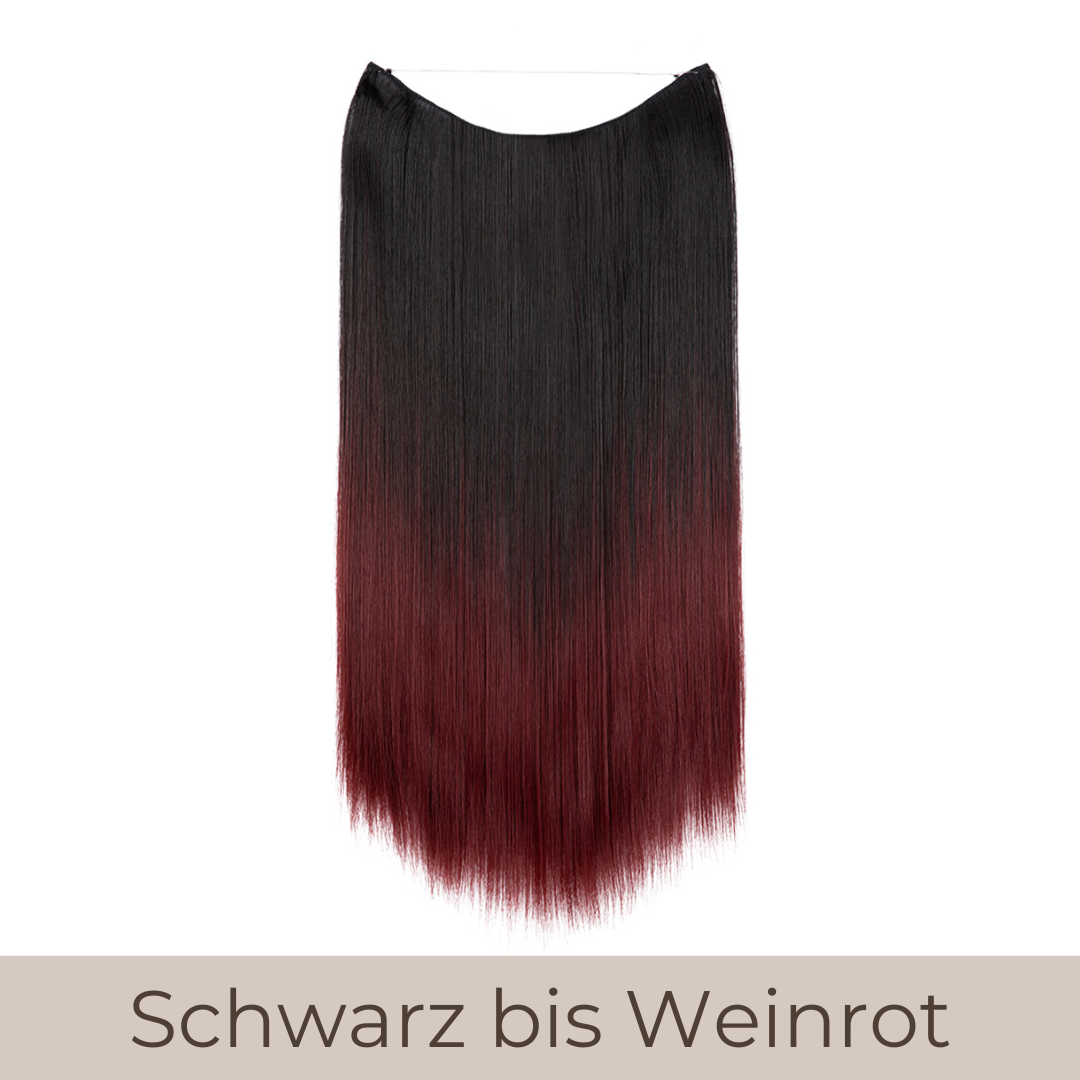 UNSICHTBARE PREMIUM HAAR EXTENSIONS GLATT - 35/40/55cm