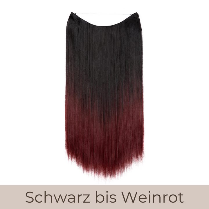 UNSICHTBARE PREMIUM HAAR EXTENSIONS GLATT - 35/40/55cm