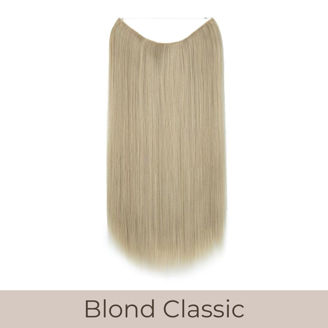 UNSICHTBARE PREMIUM HAAR EXTENSIONS GLATT - 35/40/55cm
