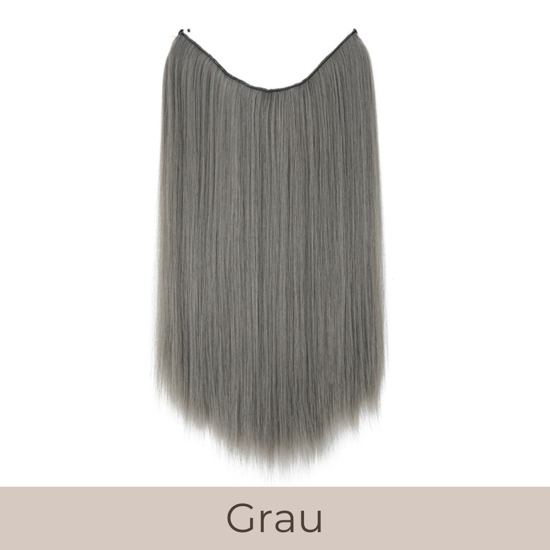 UNSICHTBARE PREMIUM HAAR EXTENSIONS GLATT - 35/40/55cm