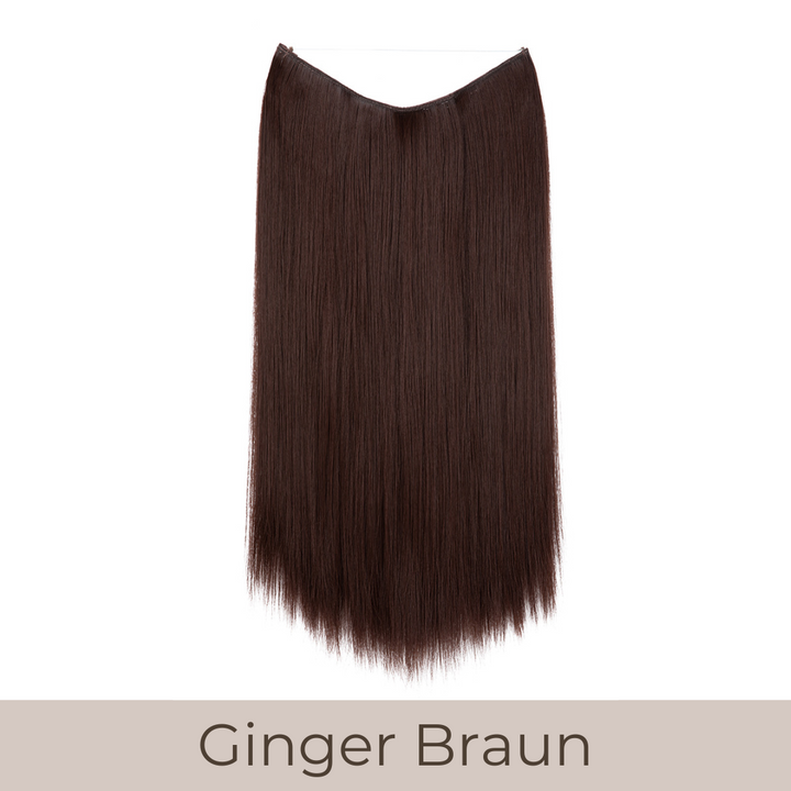 UNSICHTBARE PREMIUM HAAR EXTENSIONS GLATT - 35/40/55cm