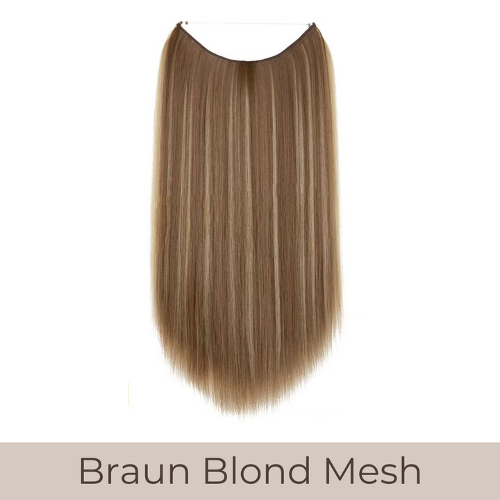 UNSICHTBARE PREMIUM HAAR EXTENSIONS GLATT - 35/40/55cm