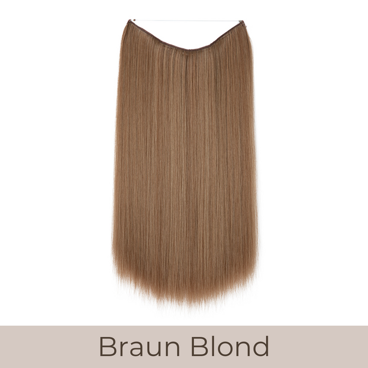 UNSICHTBARE PREMIUM HAAR EXTENSIONS GLATT - 35/40/55cm
