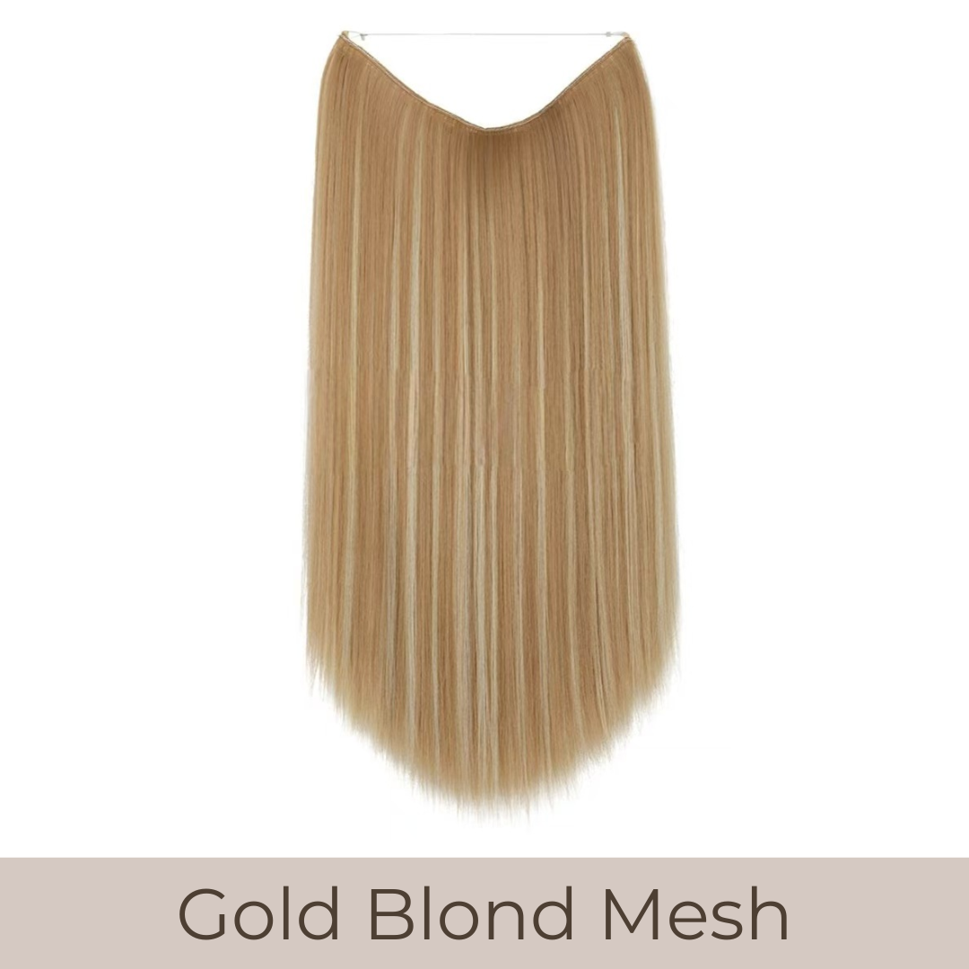 UNSICHTBARE PREMIUM HAAR EXTENSIONS GLATT - 35/40/55cm