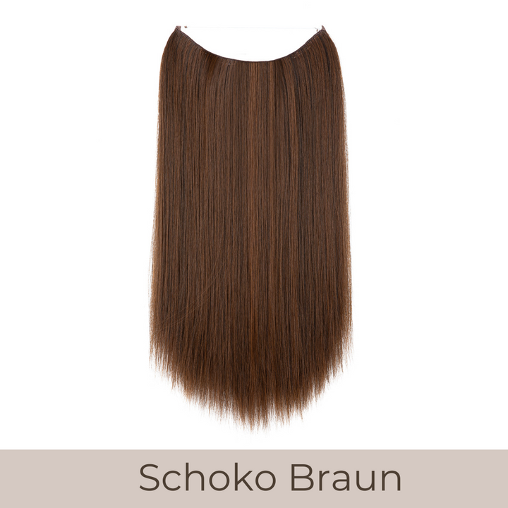 UNSICHTBARE PREMIUM HAAR EXTENSIONS GLATT - 35/40/55cm