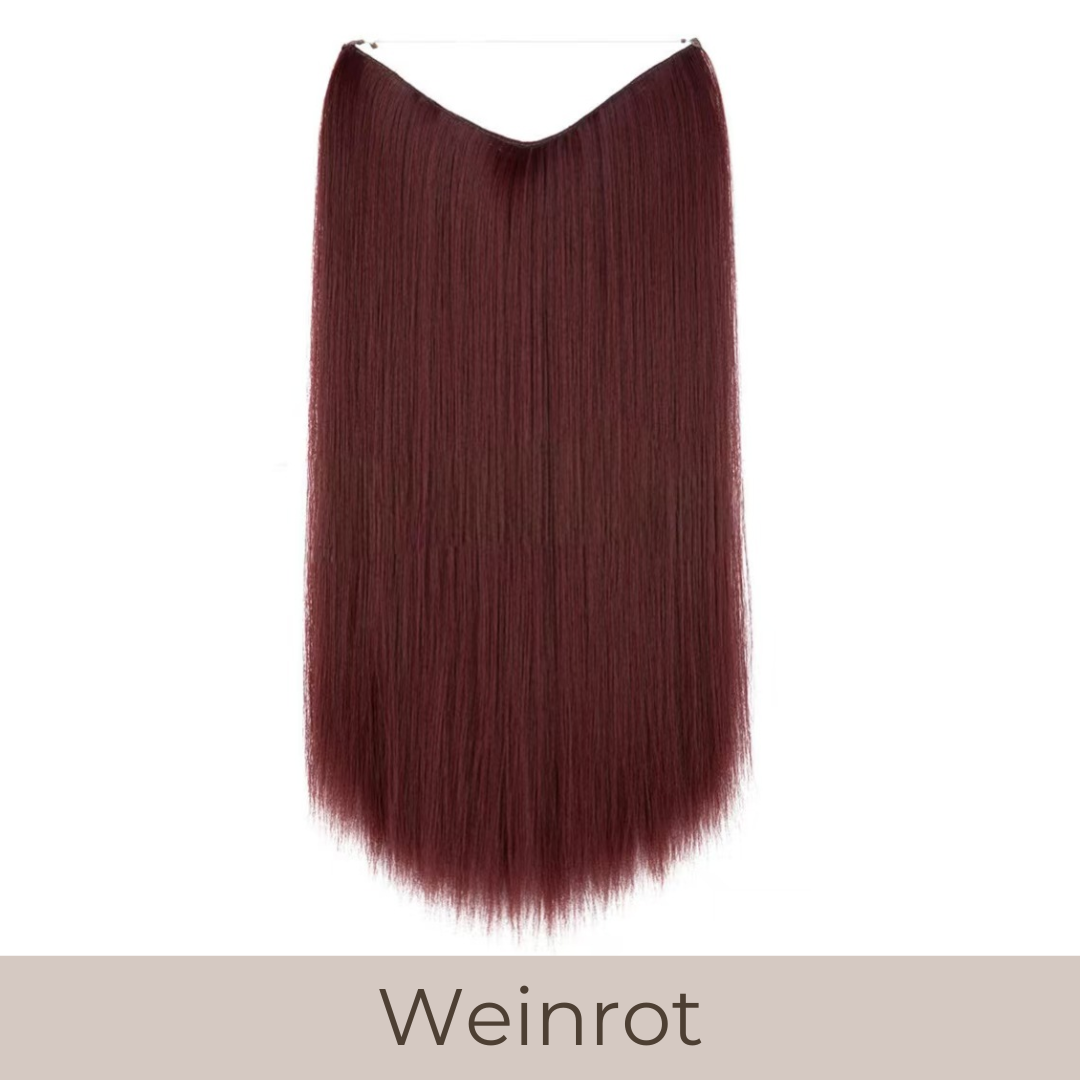 UNSICHTBARE PREMIUM HAAR EXTENSIONS GLATT - 35/40/55cm