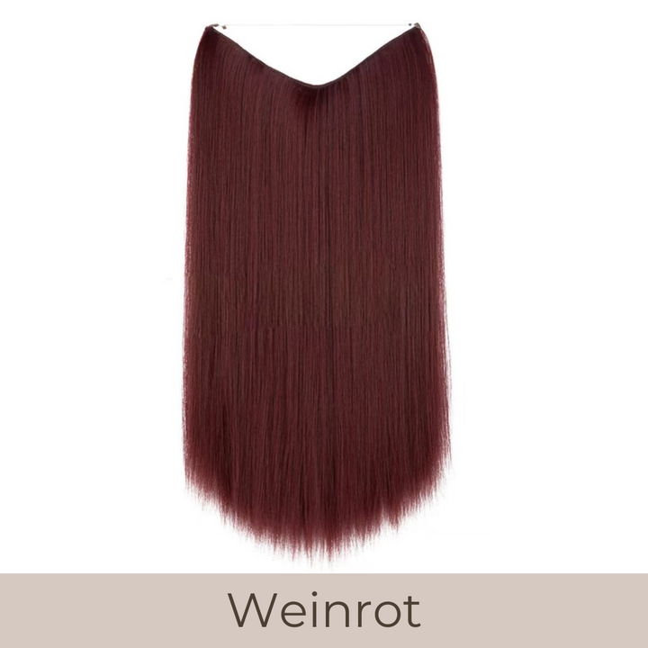 UNSICHTBARE PREMIUM HAAR EXTENSIONS GLATT - 35/40/55cm
