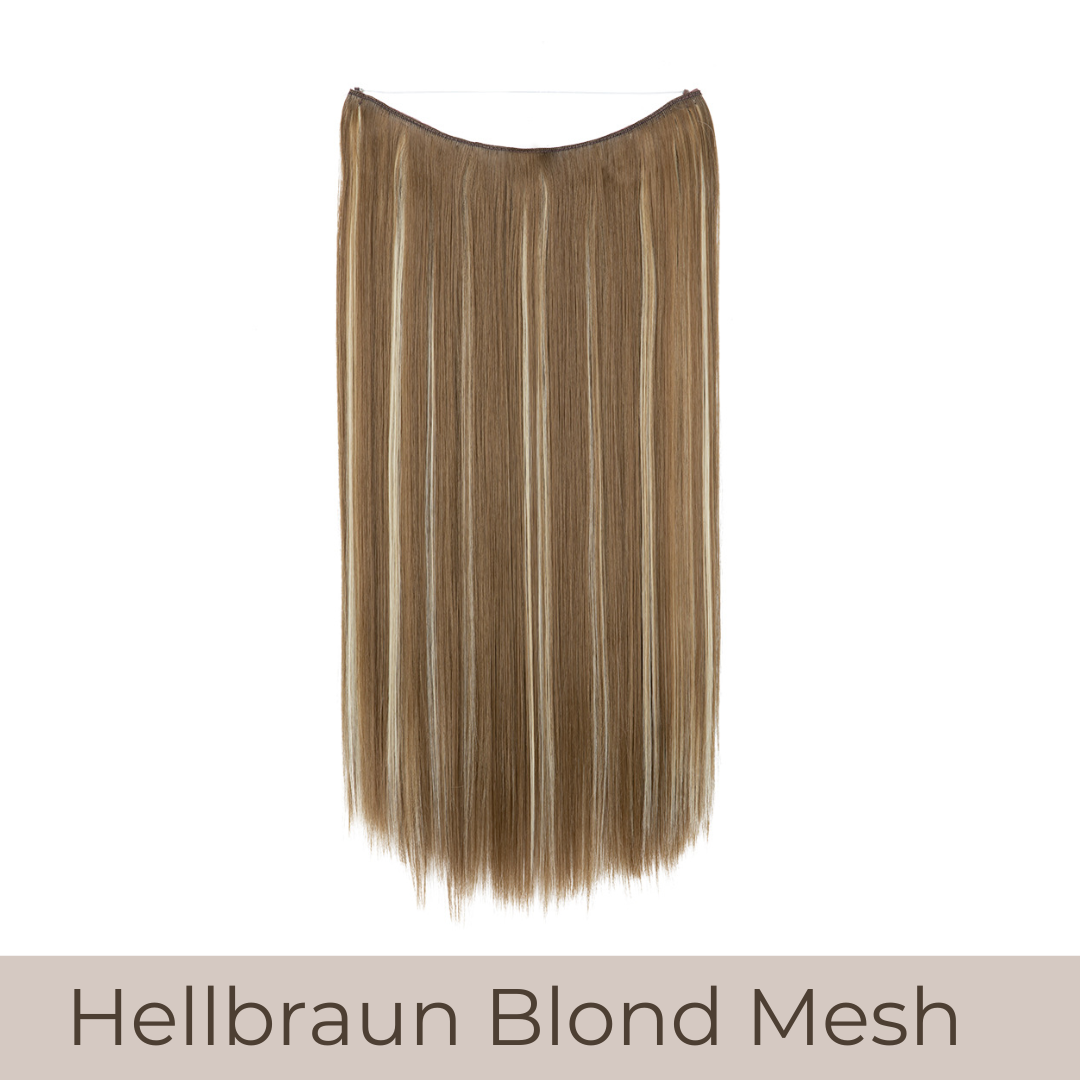 UNSICHTBARE PREMIUM HAAR EXTENSIONS GLATT - 35/40/55cm