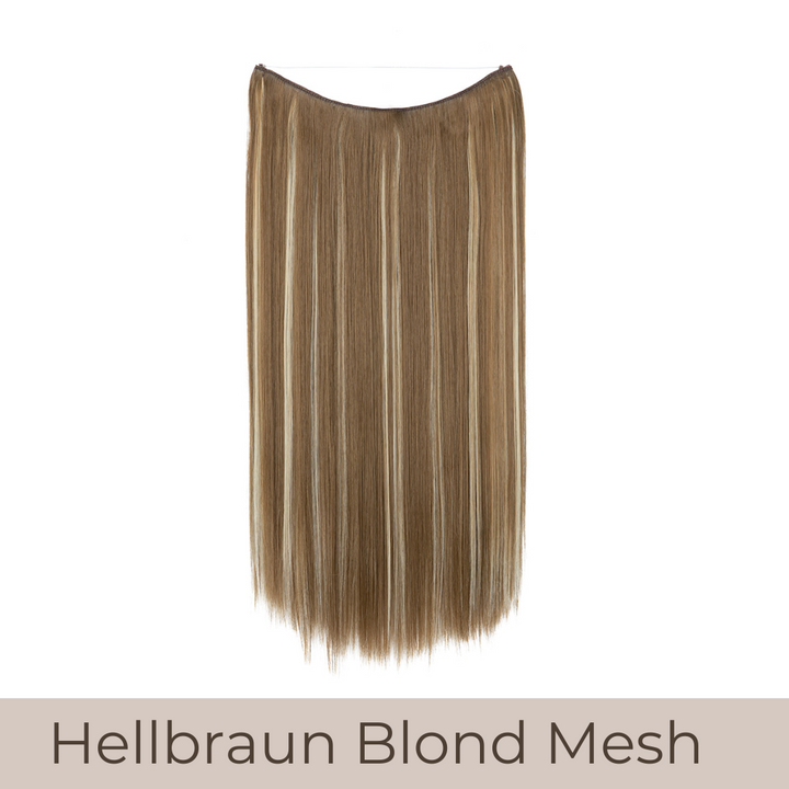 UNSICHTBARE PREMIUM HAAR EXTENSIONS GLATT - 35/40/55cm